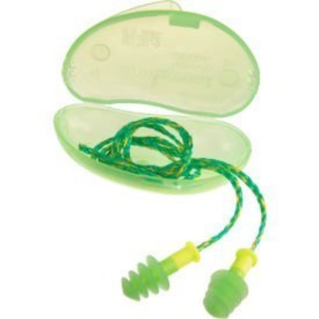 HONEYWELL NORTH Howard Leight FUS30SHP Fusion Earplugs, Small, NRR 27, Corded, 100 PairsBox FUS30S-HP